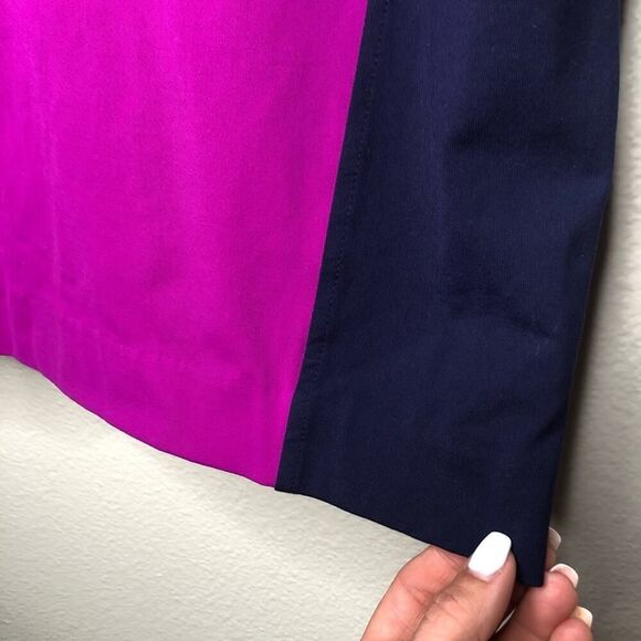 Cynthia Rowley Blue Purple Bodycon Dress Medium - Picture 2 of 6
